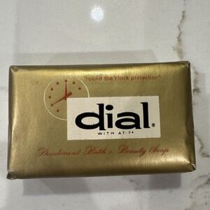 1 VINTAGE WAR TIME BAR OF DIAL SOAP 2 1/2 OZ  DEODORANT AND BEAUTY SOAP